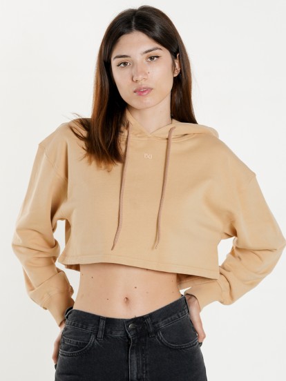 Pixis Core Cropped Hoodie