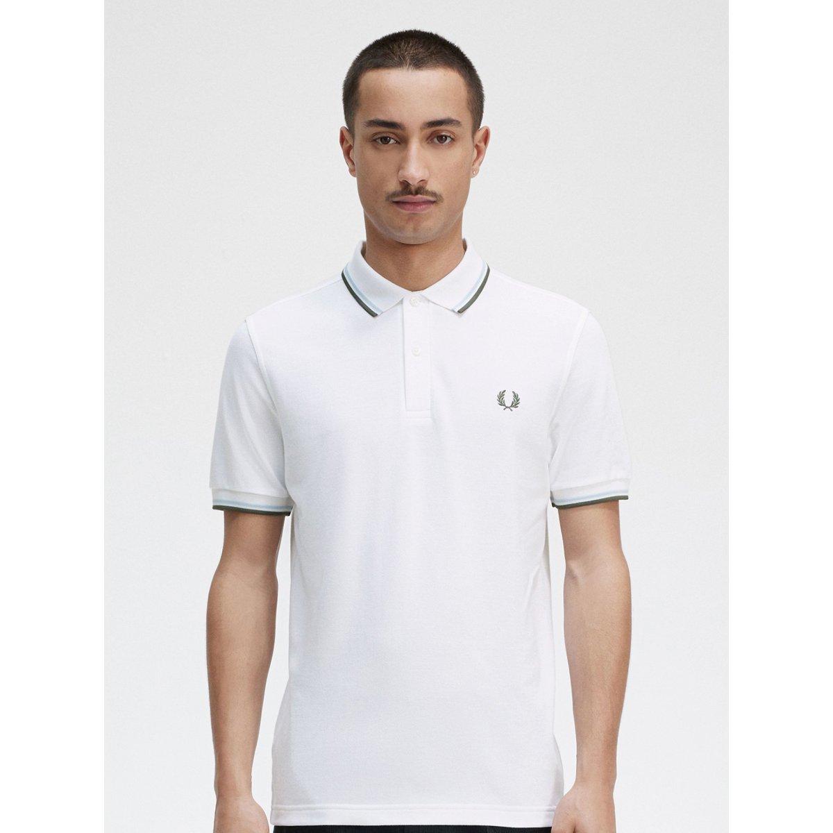 Fred perry panel clearance polo