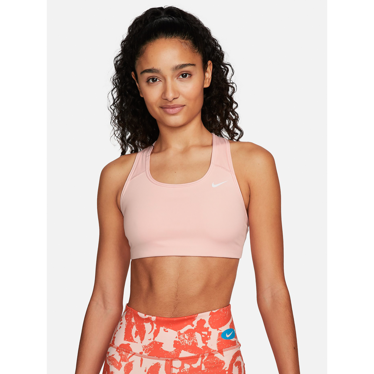 Top Nike Med Non Pad Laranja - Compre Agora