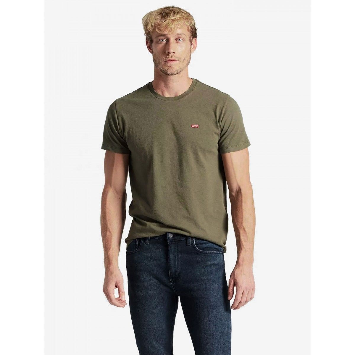 levis t shirt khaki