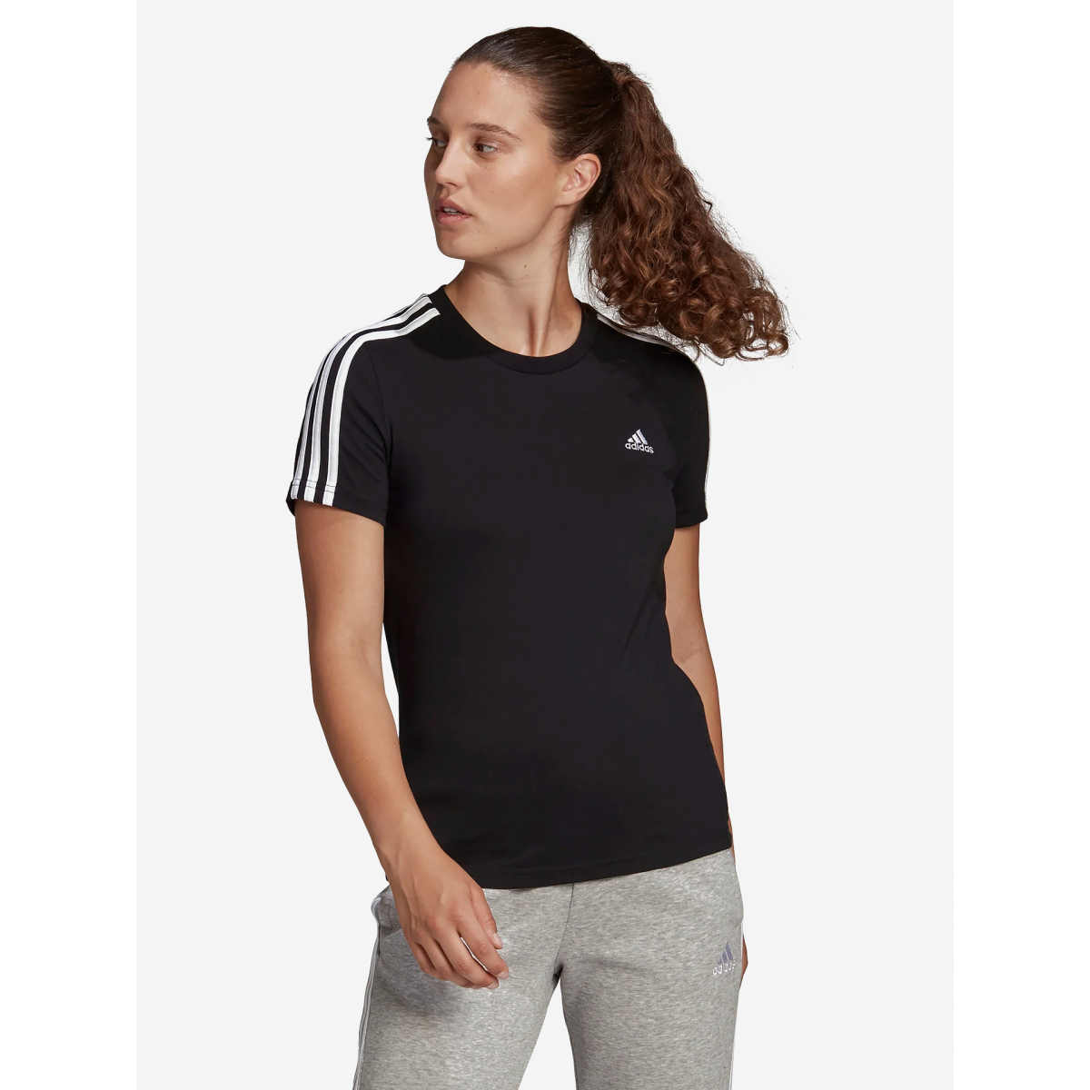 Shirt adidas D2M 3S Polo 